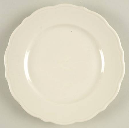 Dawn (Restaurant, All White) Salad Plate