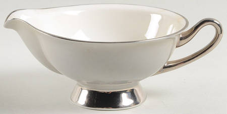 Debutante Gray Creamer by Syracuse