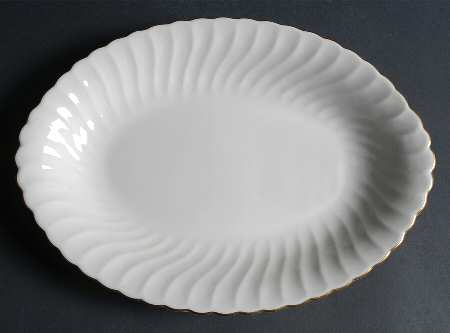 Debonair 12" Oval Serving Platter