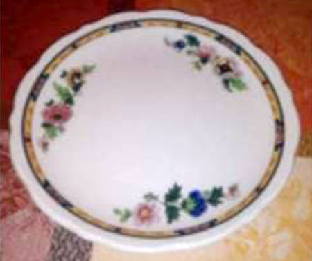 Dewitt Clinton (Pilgrim) Coupe Dessert Plate