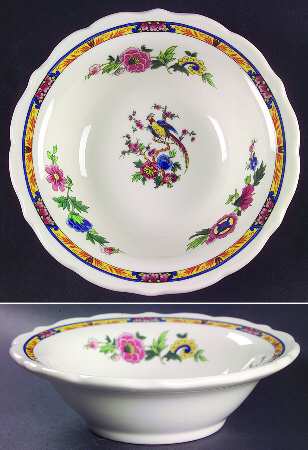Dewitt Clinton (Pilgrim) Rim Cereal Bowl