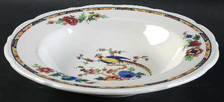 Dewitt Clinton (Pilgrim) Large Rim Soup Bowl