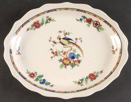 Dewitt Clinton (Pilgrim) 11" Oval Serving Platter