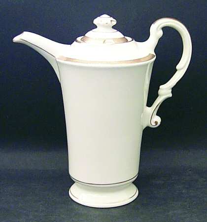 Diane (No Color Band) Coffee Pot & Lid