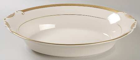 Diane (No Color Band) 10" Oval Vegetable Bowl