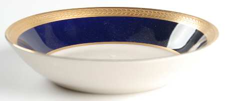 Diane Cobalt Blue Band Fruit/Dessert (Sauce) Bowl