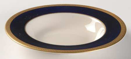 Diane Cobalt Blue Band Rim Cereal Bowl