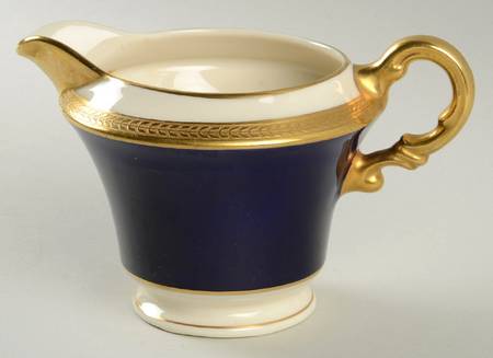 Diane Cobalt Blue Band Creamer