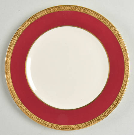 Diane Maroon Bread & Butter Plate