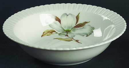 Dogwood (Shelledge, No Trim) Rim Fruit/Dessert (Sauce) Bowl