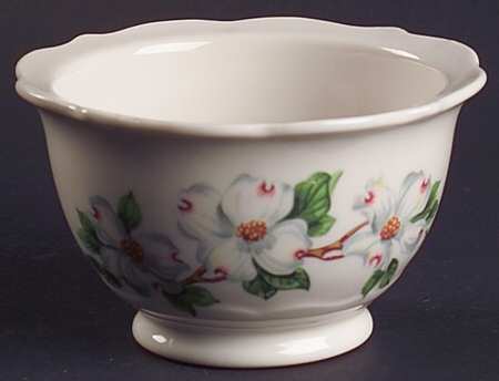 Dogwood (Restaurant, Scalloped, No Trim) Cranberry Bowl