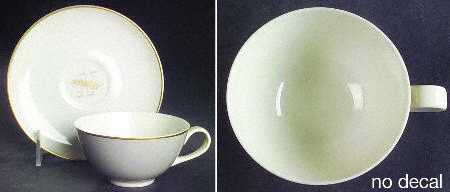 Dorian Flat Cup & Saucer Set