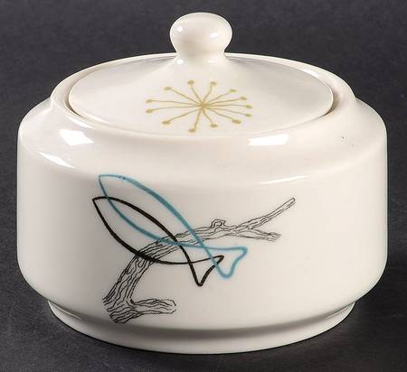 Driftwood Sugar Bowl & Lid