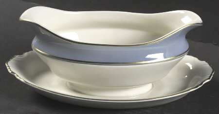 Edmonton Gravy Boat with Attached Underplate