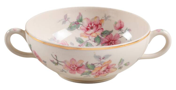 Elberta Flat Cream Soup Bowl