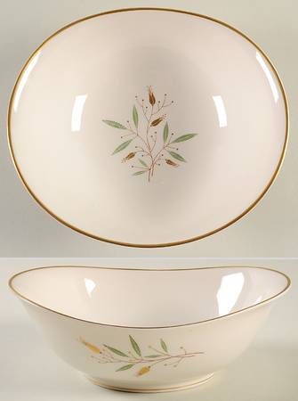Elegance 8" Oval Vegetable Bowl