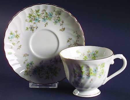 Engagement Footed Cup & Saucer Set