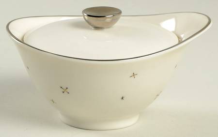 Evening Star Sugar Bowl & Lid