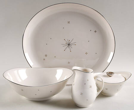 Evening Star 5 Piece Hostess Set