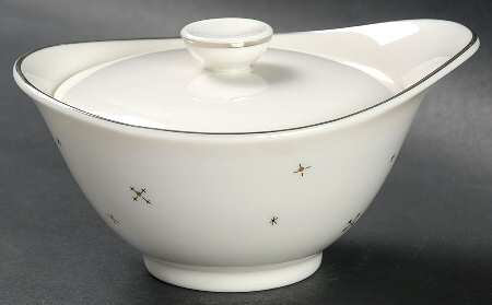 Evening Star Sugar Bowl & Lid