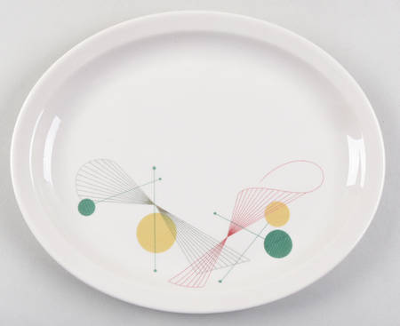 Fanfare 11" Oval Serving Platter