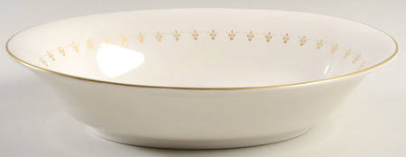 First Love 10" Oval Vegetable Bowl