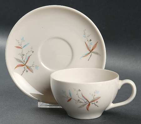 Finesse Flat Cup & Saucer Set