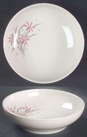 Flame Lily Fruit/Dessert (Sauce) Bowl