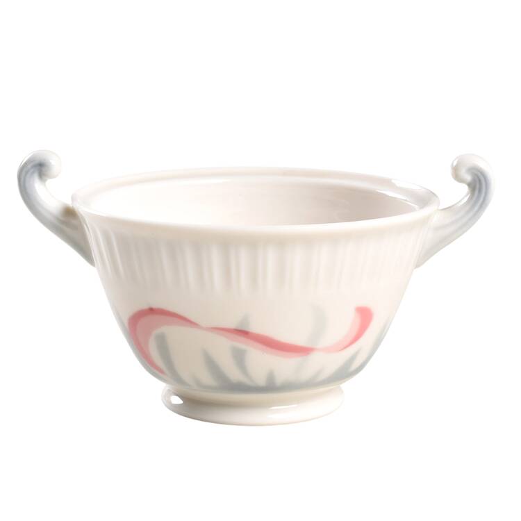 Flamingo Reeds Sugar Bowl No Lid