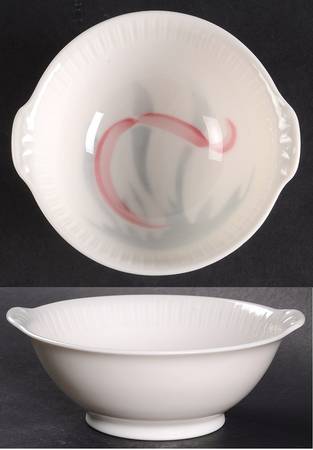 Flamingo Reeds Lugged Cereal Bowl