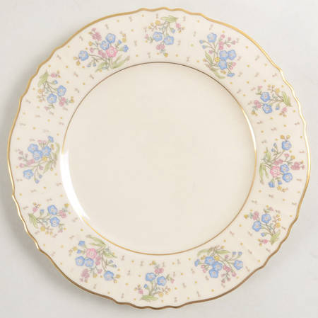 Forget Me Not Salad Plate