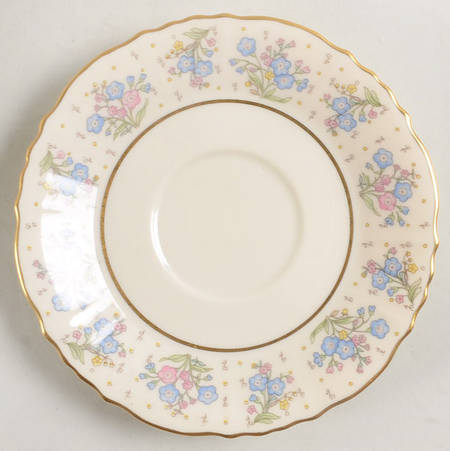 Forget Me Not Saucer