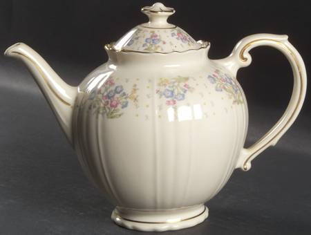 Forget Me Not Teapot & Lid