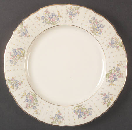 Forget Me Not Large Dinner Plate