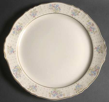 Forget Me Not 13" Chop Plate (Round Platter)
