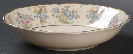 Forget Me Not Fruit/Dessert (Sauce) Bowl