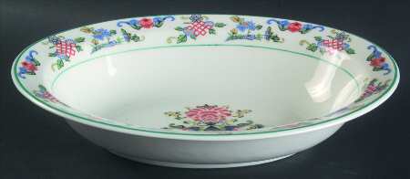 Fusan 10" Oval Vegetable Bowl
