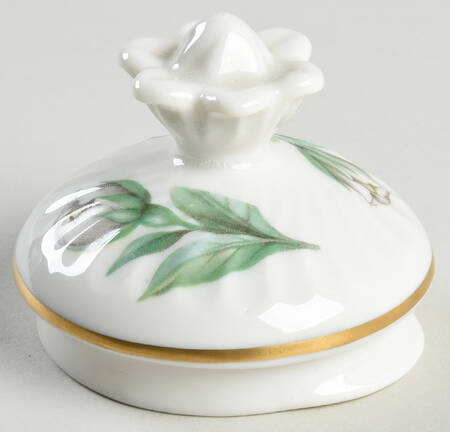 Gardenia (White Flowers) Lid for Coffee Pot