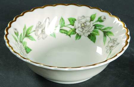 Gardenia (White Flowers) Fruit/Dessert (Sauce) Bowl