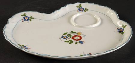 Gardena (Blue Trim) Snack Plate by Syracuse