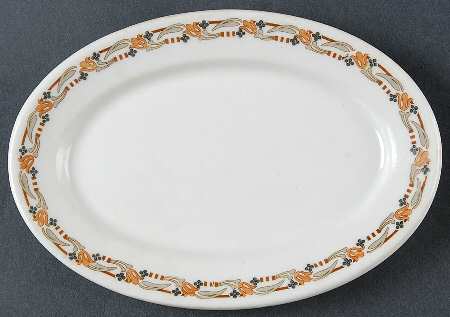 Glendale 7" Oval Serving Platter