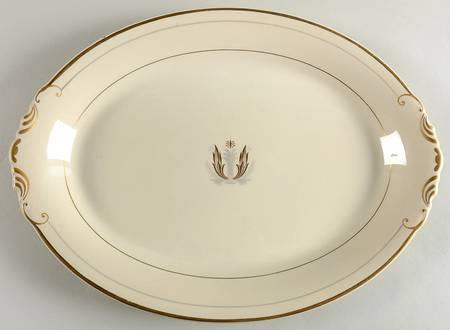 Governor Clinton 15" Oval Serving Platter