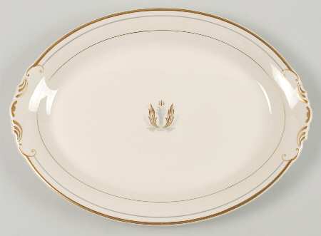 Governor Clinton 16" Oval Serving Platter by Syracuse