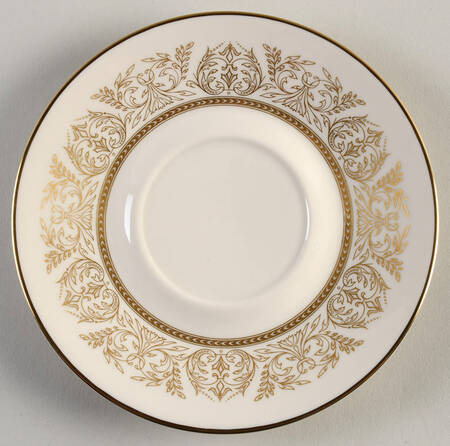 Gold Riviera Saucer for Cream Soup Bowl