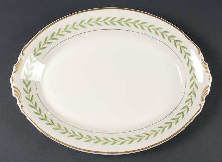Greenwood 14" Oval Serving Platter by Syracuse