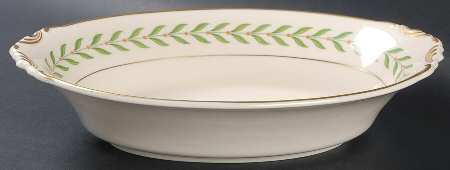 Greenwood 10" Oval Vegetable Bowl by Syracuse