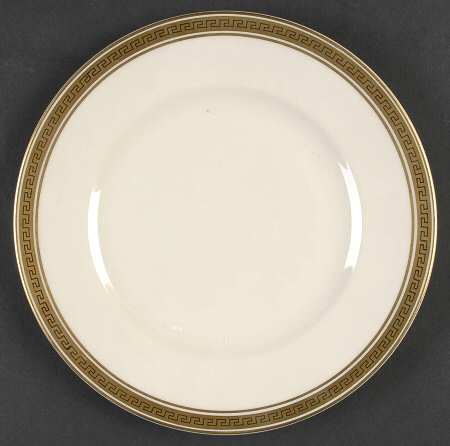 Greek Key Salad Plate