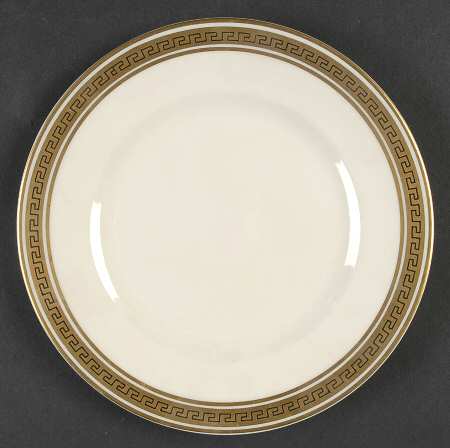 Greek Key Bread & Butter Plate