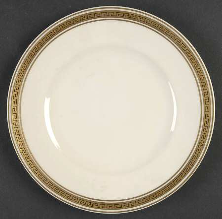 Greek Key Dessert/Pie Plate