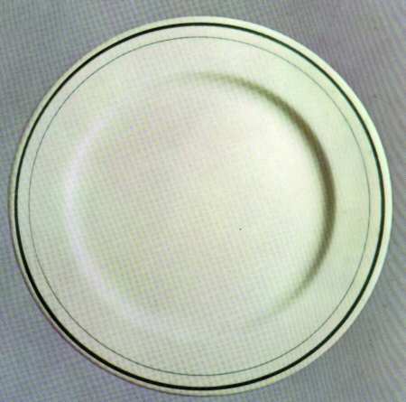 Green Mohawk Dinner Plate